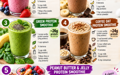 5 High-Protein Smoothies That Make Getting More Protein Delicious